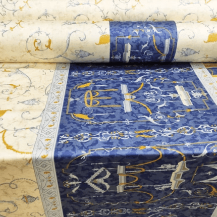 پارچه ملحفه ساتن نخ ملروز طرح کارتیه