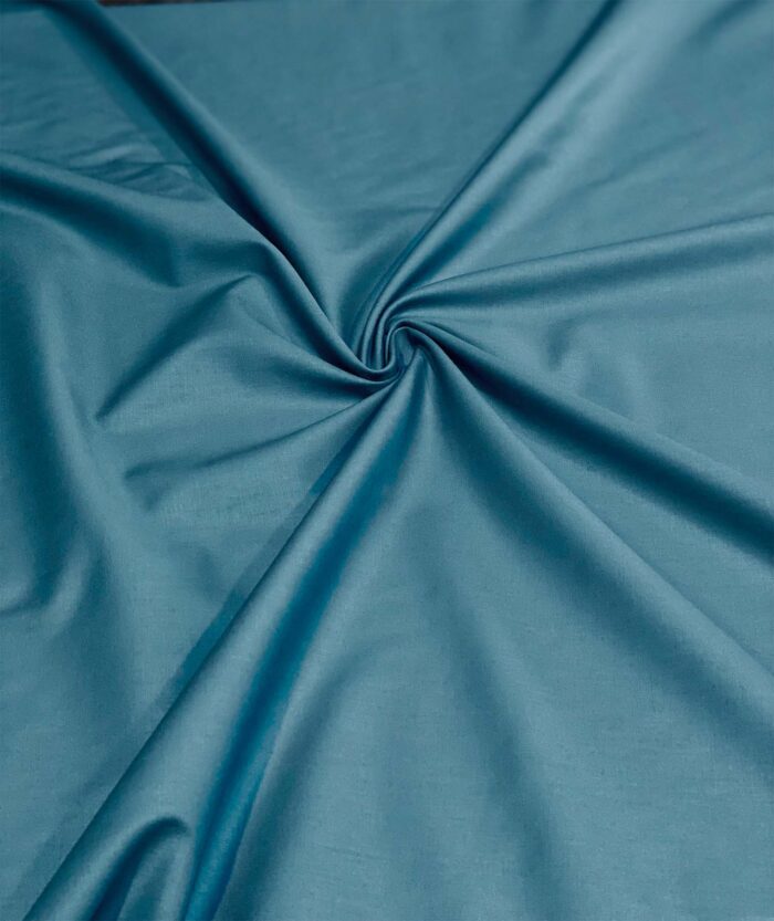 پارچه ملحفه ساده رنگ آبی