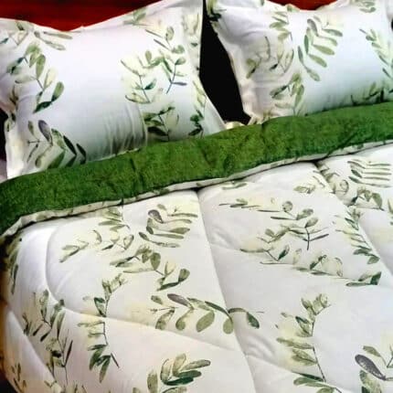 روتختی دونفره سبز گلدار روتختی فیلور یزدباف روتختی نخی سبز گلدار روتختی دونفره