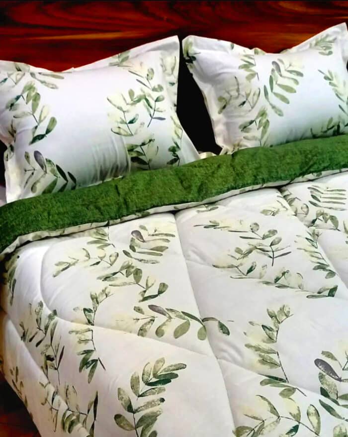 روتختی دونفره سبز گلدار روتختی فیلور یزدباف روتختی نخی سبز گلدار روتختی دونفره