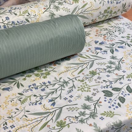 ملحفه روتشکی روتشک عروس ملحفه گلدار سبز پارچه گلدار سبز