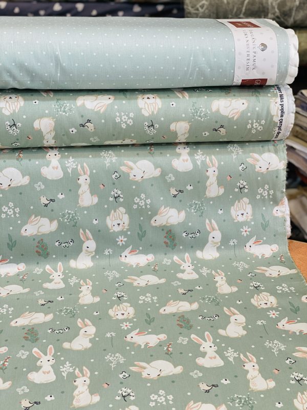 محلفه نوزادی ترک ملحفه خرگوش پارچه نوزادی ترک پارچه عروسکی خرگوش