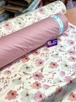 ملحفه گلدار صورتی ملجفه صورتی روتختی جدید صورتی گلدار روتشک عروس صورتی