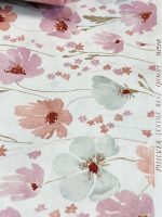 ملحفه گلدار صورتی ملجفه صورتی روتختی جدید صورتی گلدار روتشک عروس صورتی