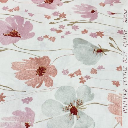 ملحفه گلدار صورتی ملجفه صورتی روتختی جدید صورتی گلدار روتشک عروس صورتی