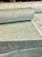 ملحفه گلدار سبز جدید پارچه روتختی گلدار سبز ملحفه روتشک گلدار سبز