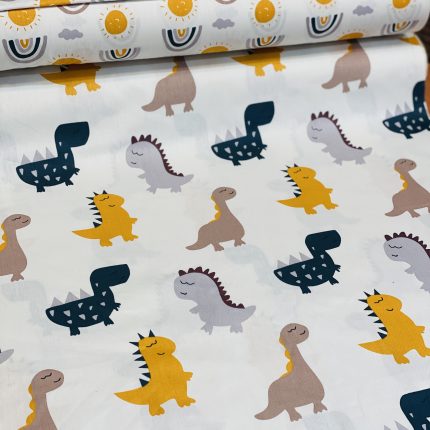 ملحفه دایناسوری ملحفه نوزادی رنگین کمان پارچه نوزادی رنگین کمان ترک